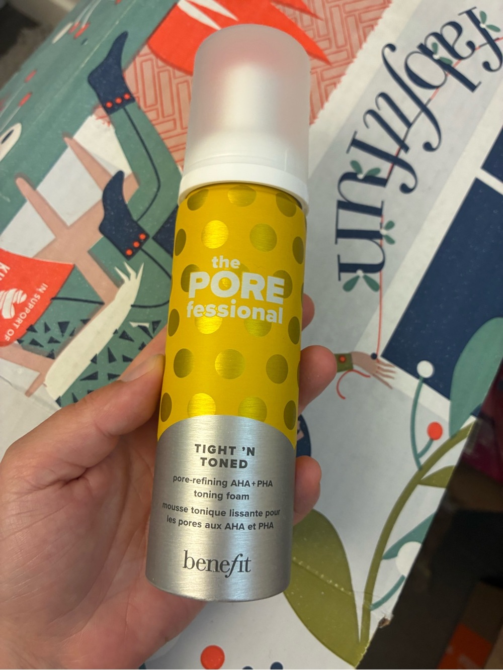 Benefit - POREfessional tight n toned 4.5oz toning foam new no box